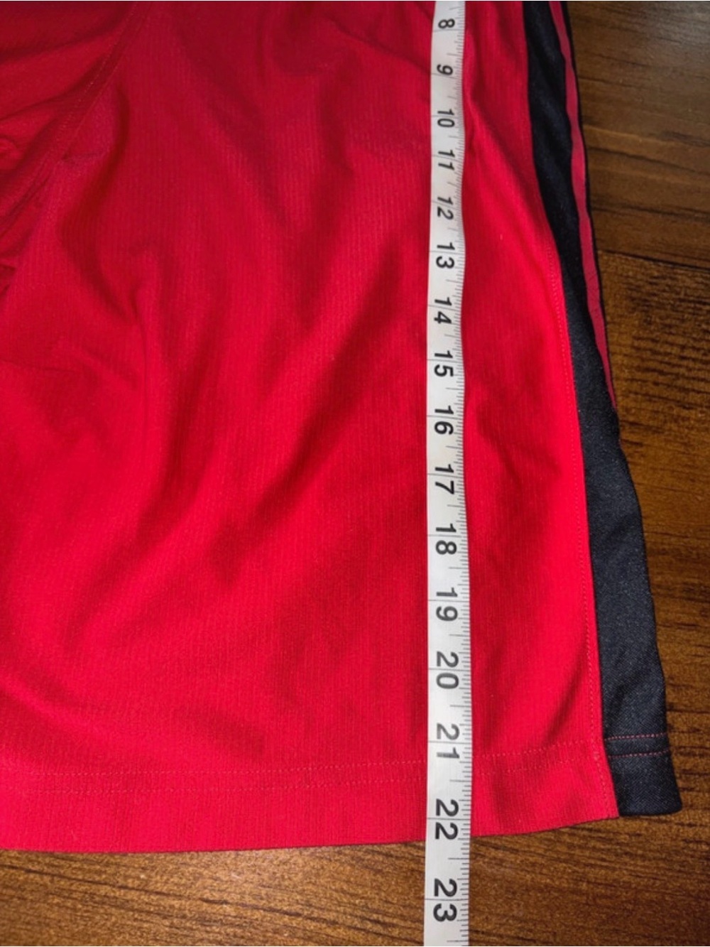 Under Armour Mens Basketball Athletic Sports Shorts Red Black Mesh Size Small - Picture 8 of 11